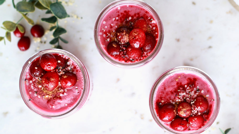 Detoxifying Cranberry Smoothie
