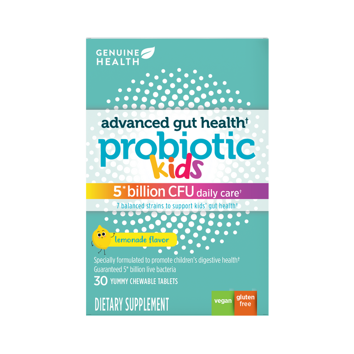 kids probiotic | 5 billion | lemonade chewable