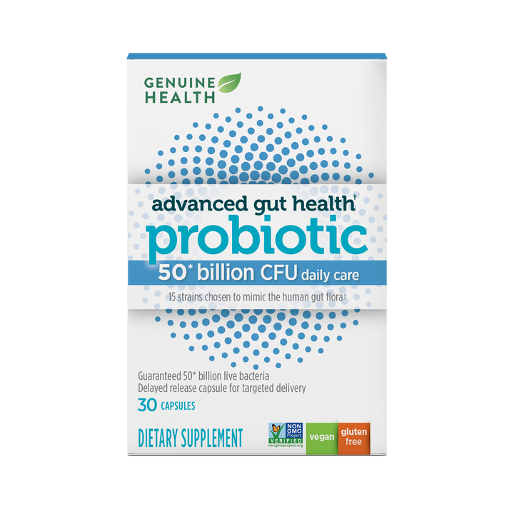 Genuine Health extra-strength probiotic 50 billion |30 capsules