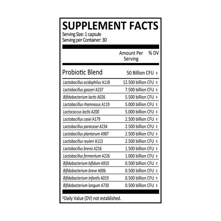 women's daily probiotic | 50 billion