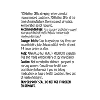 re-balancing probiotic | 100 billion