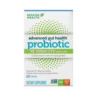 Genuine Health gentle-care probiotic 15 billion |60 capsule
