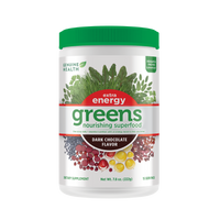 Genuine Health greens+ extra energy dark chocolate |222g