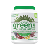 label Genuine Health's greens superfood front image