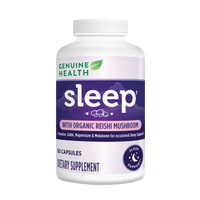 Genuine Health's deep sleep product showing the front label