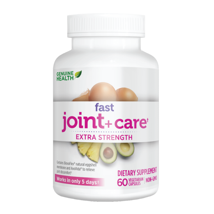Genuine Health's fast joint care extra strength front image