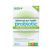 Genuine Health's advanced gut health probiotic 15 billion CFU front image