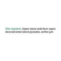 label Genuine Health's fermented organic vegan proteins vanilla flavor ingredients