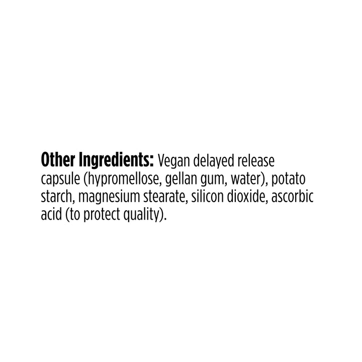 label Genuine Health's advanced gut health probiotic UTI prevention ingredients