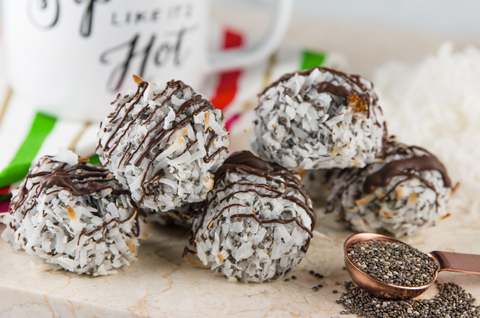Coconut Chia Macaroons