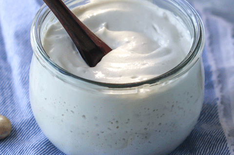 Homemade Cashew Yogurt