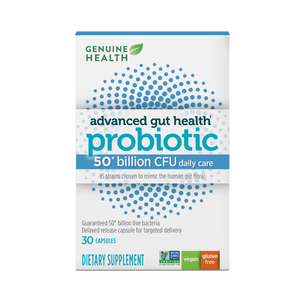 Genuine Health extra-strength probiotic  50 billion |30 capsules